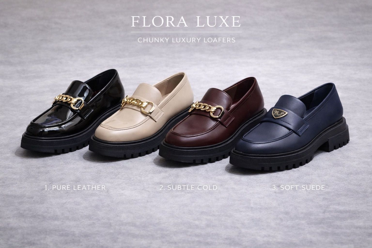 Chunky Loafer — Quatuor Signature
