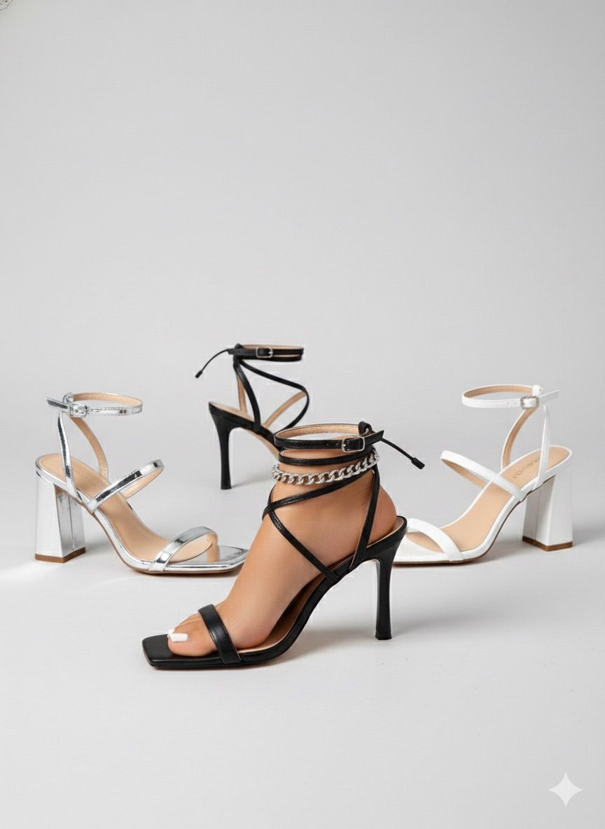 Aria Strappy — Silver Chain